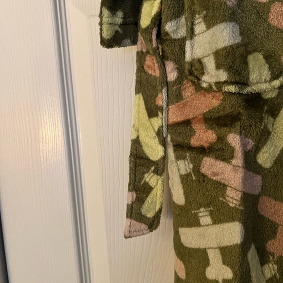 NEW..okie dokie airplane children’s bathrobe size 7 flame resistant - Picture 5 of 7